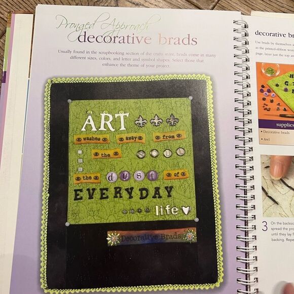 Fabric Embellishment The Basics and Beyond 160 pages 50 embellishing Techniques - Picture 3 of 6